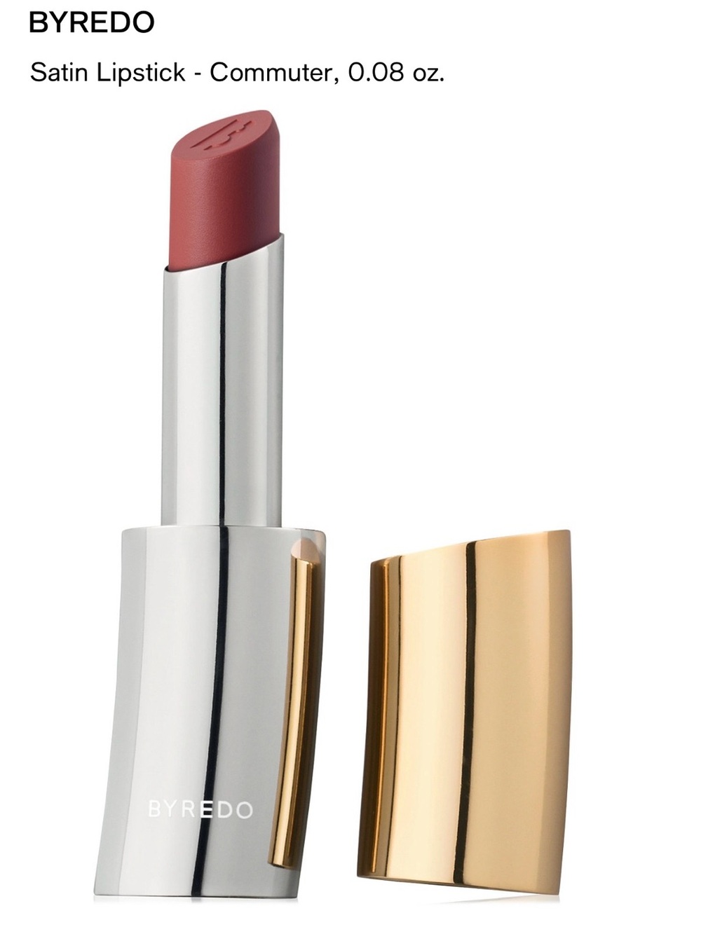 Byredo Satin Lipstick — Commuter Dusty Rose